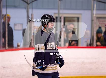 Thumbnail 3 in Notre Dame Academy vs Needham (Hingham Showcase) photogallery.