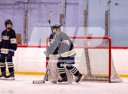 Thumbnail 2 in Notre Dame Academy vs Needham (Hingham Showcase) photogallery.