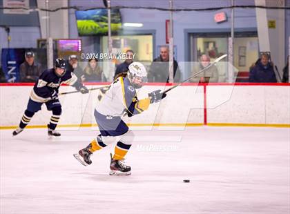 Thumbnail 3 in Notre Dame Academy vs Needham (Hingham Showcase) photogallery.