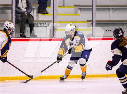 Thumbnail 3 in Notre Dame Academy vs Needham (Hingham Showcase) photogallery.