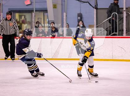 Thumbnail 1 in Notre Dame Academy vs Needham (Hingham Showcase) photogallery.