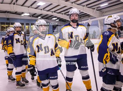 Thumbnail 3 in Notre Dame Academy vs Needham (Hingham Showcase) photogallery.