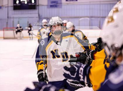 Thumbnail 3 in Notre Dame Academy vs Needham (Hingham Showcase) photogallery.