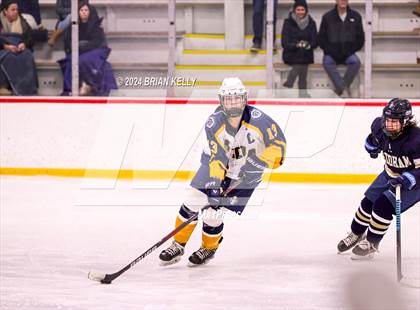 Thumbnail 1 in Notre Dame Academy vs Needham (Hingham Showcase) photogallery.