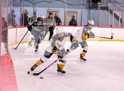 Thumbnail 3 in Notre Dame Academy vs Needham (Hingham Showcase) photogallery.