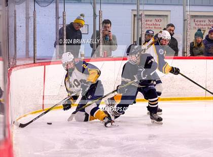 Thumbnail 1 in Notre Dame Academy vs Needham (Hingham Showcase) photogallery.