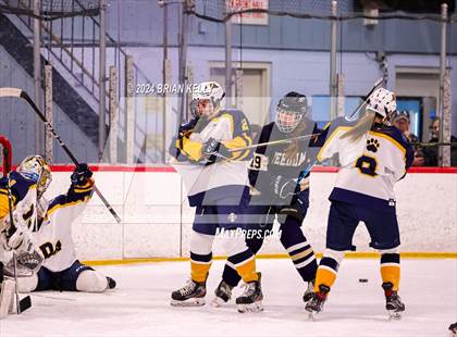 Thumbnail 2 in Notre Dame Academy vs Needham (Hingham Showcase) photogallery.