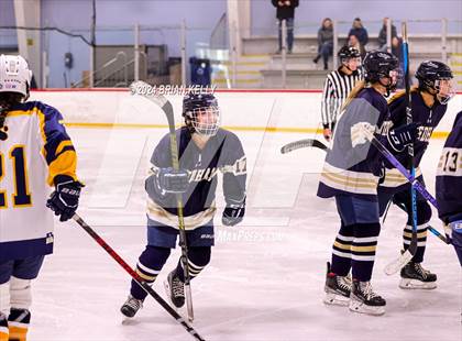 Thumbnail 3 in Notre Dame Academy vs Needham (Hingham Showcase) photogallery.