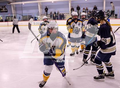 Thumbnail 2 in Notre Dame Academy vs Needham (Hingham Showcase) photogallery.