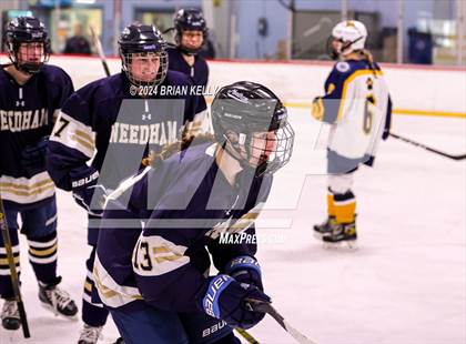Thumbnail 1 in Notre Dame Academy vs Needham (Hingham Showcase) photogallery.