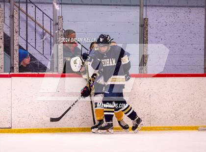 Thumbnail 1 in Notre Dame Academy vs Needham (Hingham Showcase) photogallery.