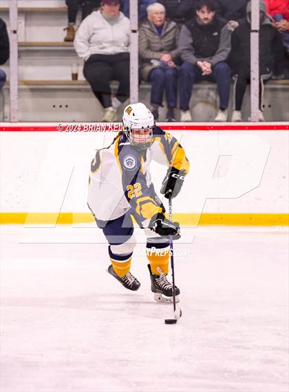 Thumbnail 3 in Notre Dame Academy vs Needham (Hingham Showcase) photogallery.