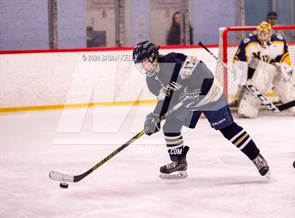 Thumbnail 1 in Notre Dame Academy vs Needham (Hingham Showcase) photogallery.