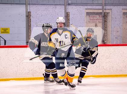 Thumbnail 2 in Notre Dame Academy vs Needham (Hingham Showcase) photogallery.