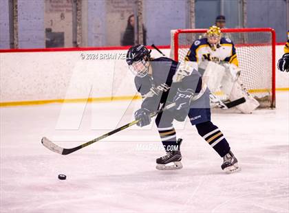 Thumbnail 3 in Notre Dame Academy vs Needham (Hingham Showcase) photogallery.