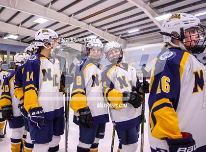 Thumbnail 2 in Notre Dame Academy vs Needham (Hingham Showcase) photogallery.