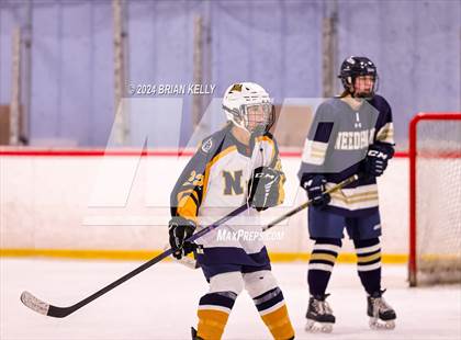 Thumbnail 1 in Notre Dame Academy vs Needham (Hingham Showcase) photogallery.