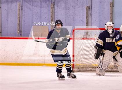 Thumbnail 2 in Notre Dame Academy vs Needham (Hingham Showcase) photogallery.