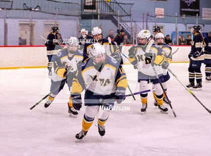 Thumbnail 2 in Notre Dame Academy vs Needham (Hingham Showcase) photogallery.