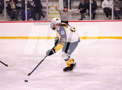 Thumbnail 1 in Notre Dame Academy vs Needham (Hingham Showcase) photogallery.