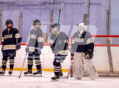 Thumbnail 3 in Notre Dame Academy vs Needham (Hingham Showcase) photogallery.