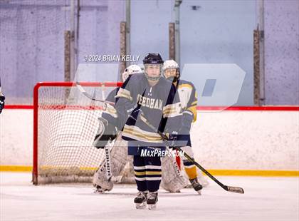 Thumbnail 1 in Notre Dame Academy vs Needham (Hingham Showcase) photogallery.