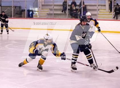 Thumbnail 1 in Notre Dame Academy vs Needham (Hingham Showcase) photogallery.