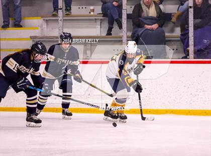 Thumbnail 2 in Notre Dame Academy vs Needham (Hingham Showcase) photogallery.