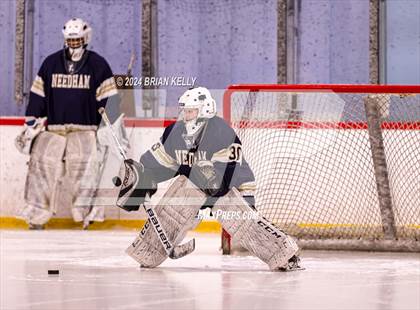 Thumbnail 2 in Notre Dame Academy vs Needham (Hingham Showcase) photogallery.