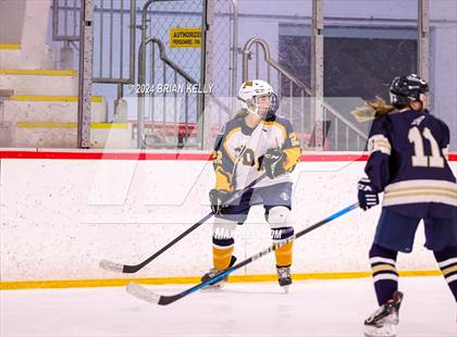 Thumbnail 2 in Notre Dame Academy vs Needham (Hingham Showcase) photogallery.