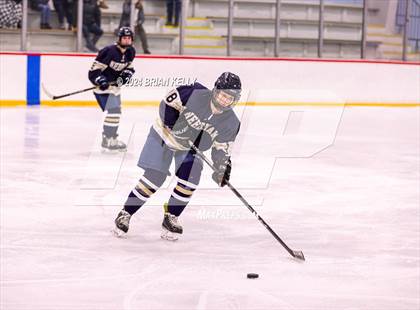 Thumbnail 3 in Notre Dame Academy vs Needham (Hingham Showcase) photogallery.