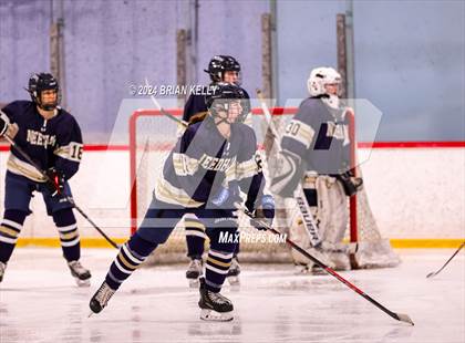 Thumbnail 2 in Notre Dame Academy vs Needham (Hingham Showcase) photogallery.