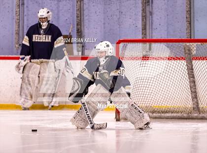 Thumbnail 1 in Notre Dame Academy vs Needham (Hingham Showcase) photogallery.