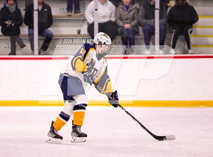Thumbnail 1 in Notre Dame Academy vs Needham (Hingham Showcase) photogallery.