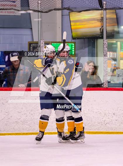 Thumbnail 3 in Notre Dame Academy vs Needham (Hingham Showcase) photogallery.