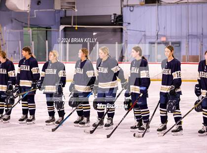 Thumbnail 2 in Notre Dame Academy vs Needham (Hingham Showcase) photogallery.
