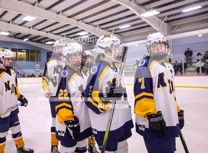 Thumbnail 1 in Notre Dame Academy vs Needham (Hingham Showcase) photogallery.