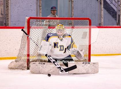 Thumbnail 3 in Notre Dame Academy vs Needham (Hingham Showcase) photogallery.