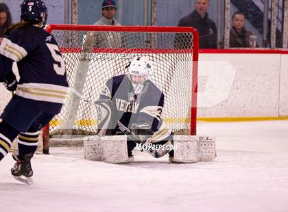 Thumbnail 1 in Notre Dame Academy vs Needham (Hingham Showcase) photogallery.
