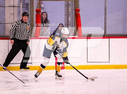 Thumbnail 2 in Notre Dame Academy vs Needham (Hingham Showcase) photogallery.