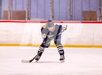 Thumbnail 1 in Notre Dame Academy vs Needham (Hingham Showcase) photogallery.