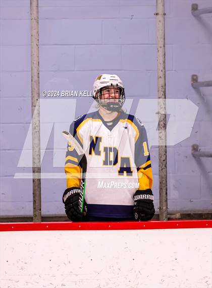 Thumbnail 2 in Notre Dame Academy vs Needham (Hingham Showcase) photogallery.