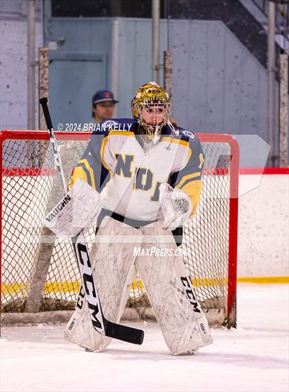 Thumbnail 3 in Notre Dame Academy vs Needham (Hingham Showcase) photogallery.