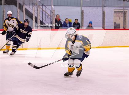 Thumbnail 1 in Notre Dame Academy vs Needham (Hingham Showcase) photogallery.