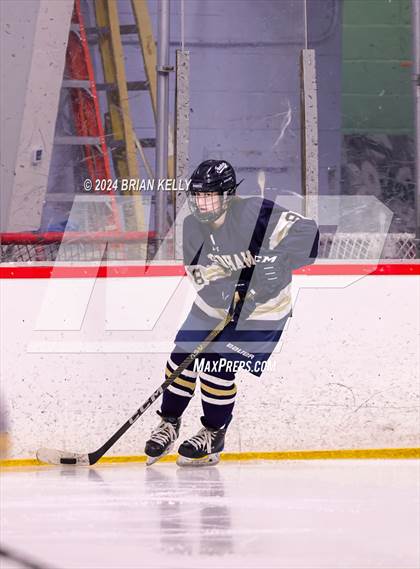 Thumbnail 1 in Notre Dame Academy vs Needham (Hingham Showcase) photogallery.
