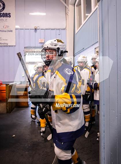 Thumbnail 2 in Notre Dame Academy vs Needham (Hingham Showcase) photogallery.