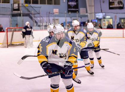 Thumbnail 3 in Notre Dame Academy vs Needham (Hingham Showcase) photogallery.