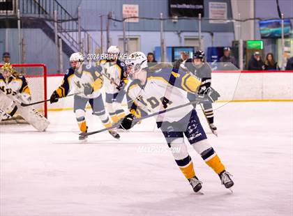 Thumbnail 1 in Notre Dame Academy vs Needham (Hingham Showcase) photogallery.
