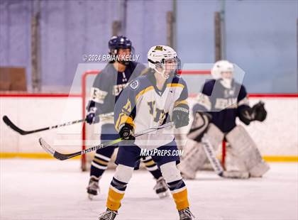 Thumbnail 2 in Notre Dame Academy vs Needham (Hingham Showcase) photogallery.