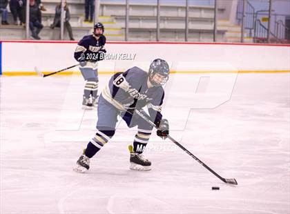 Thumbnail 1 in Notre Dame Academy vs Needham (Hingham Showcase) photogallery.